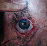 Eye Oil on canvas 200x200cm