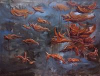 Ketakrabbor oil on canvas 200x150cm